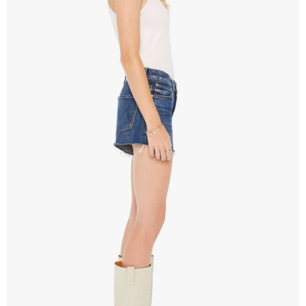 Brand New W/Tags Mother Women Denim Shorts COLOR: Did You Bring Me Anything - Picture 4 of 9